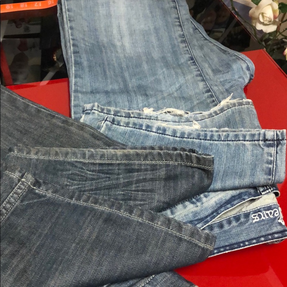 Bundle Guess bootcut Jeans,size 33,good condition - Picture 8 of 8